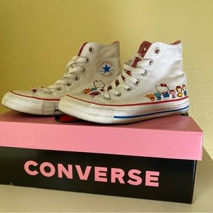 High Top Converse - Hello Kitty